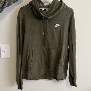 Nike Olive Green Hoodie